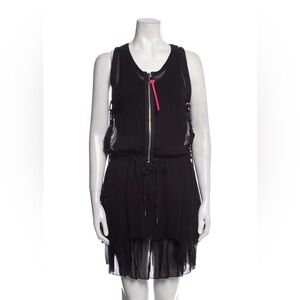 Diesel Black Dress with Pink Graphic